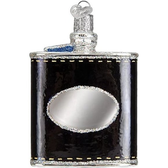 Flask Old World Christmas Ornament - Picture 1 of 3